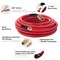 Intertool Hybrid Air Hose, 25 ft. x 5/16 in., Red PT08-1771 - alternate 5